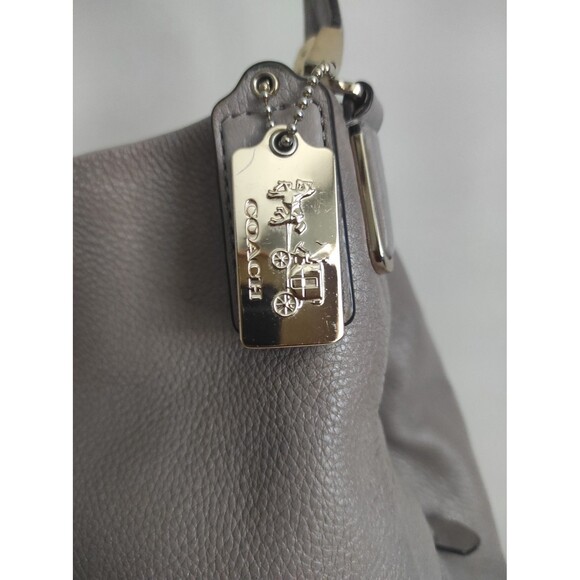 Coach Grey Pebbled Leather, 26224 Madison - Picture 5 of 15